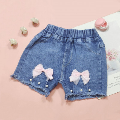 hotpants girls pearl ripped band cute IDN 24 - celana anak perempuan (ONLY 3PCS)